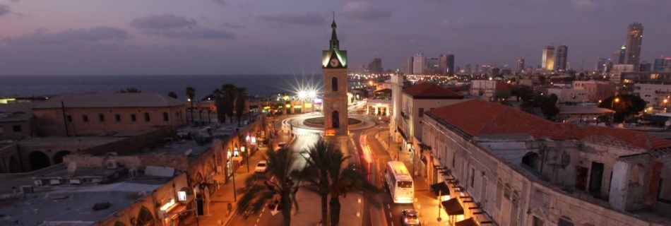 Jaffa at night